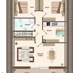 Vakantiehuis Inselblume 34 - Mit Loggia *